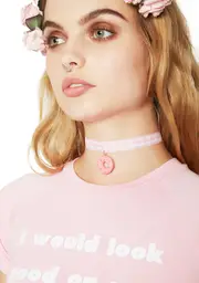 Fetching Frosting Donut Choker