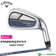 Callaway 2023 PARADYM MAX FAST Women Iron ELDIO 40 Graphite L, A Flex #6, #7, AW
