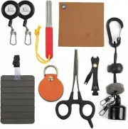 Fly Fishing Accessories Vest Pack Tool Combo Backpack Assortment Kit