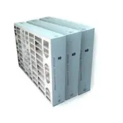 Filters Fast 4 Inch MERV 8 Air Filters 3 Pack FF4M8 16x25x4