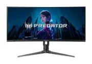 Acer-Predator Gaming 34" Curved Monitor QHD QD-OLED 240Hz 0.01ms FreeSync 1800R