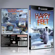 GameCube Replacement Case - NO GAME - Happy Feet