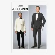 TailorFit Men's Jacket & Pants Pattern - Sizes 34-40
