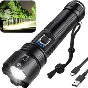 990,000lm Luz Lamparas De Mano Recargables LED Linternas Alta Potencia Potente