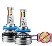 LED Bulbs, 100W 80000LM Per Set, 900% Brighter, 6000K Cool White Light Bulb for Halogen Replacement, Plug And Play, Pack of 2,9005