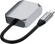 2 in 1 USB C to HDMI 4K Adapter with VGA 1080P for Android Phone and Type-C Interface Laptop
