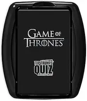 Top Trumps Game of Thrones: Quiz Trivia Game, 100 Categories to Test Your Knowledge and Memory Featuring Tyrion Lannister, Cersei Lannister, Arya Stark, Daenerys Targaryen