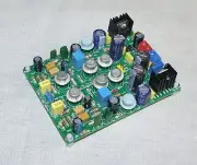 Assembled board PCB Pre Consonant phono preamp MM / GE transistor version 12