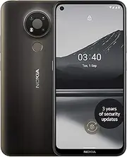 [Nokia] 3.4 Dual-SIM 32GB ROM + 3GB RAM Factory Unlocked 4G/LTE Smartphone (Charcoal Black) - International Version