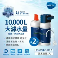 在飛比找樂天市場購物網優惠-{免費到府安裝} 德國 BRITA A1000櫥下長效型濾水