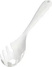 Spaghetti Kitchen Utensils, Silicone Pasta Spoon, Pasta Fork, Heat Resistant Dumplings Spoon Tool with Long Handle for Home, Cafe, Restaurant