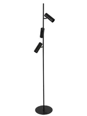 Nevada 3 Light Floor Lamp in Black