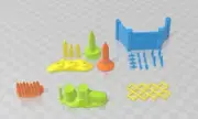 Obstacles Set - Oasis in the Sea of Dirt - Atom Punk - Starfinder - Cyberpunk -