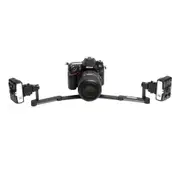 Photomed R2-NB Dual Point Ball Head Flash Bracket For Nikon DSLR Cameras