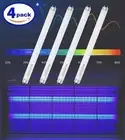 18 Inch 15 Watt UV/A Black Light Bulb F15T8/BL T8 Fluorescent 4 Pack