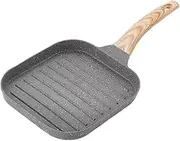 Grilling Pan BBQ | Grilling Griddle | Grill Skillet, Grill Skillet Steak Pan, Cast Iron BBQ Griddle, Stainless Steel Grilling Skillet, Multi-Functional Griddle for Home, Kitchen, Restaurant