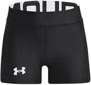 [Under Armour] Girls Utility Slider Shorts - Super-Light HeatGear Fabric