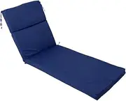 Chaise Lounge Cushion, 55 X 189 X 7.5cm Outdoor Lounge Chair Cushion, Rainproof Chaise Cushions for Patio Furniture, Lounger Pad Replacement Filled with PP Cotton for Lounge