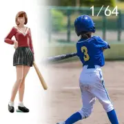 1/64 Girl Model Role Play Figure Character Model for Desktop Decoration