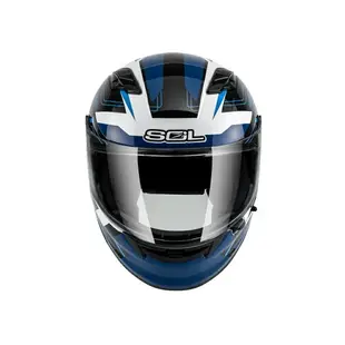 【SOL Helmets】SF-6全罩式安全帽 (超新星_白/藍) ｜ SOL安全帽官方商城