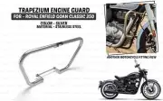 Royal Enfield Goan Classic "350 Silver Trapezium Engine Guard"