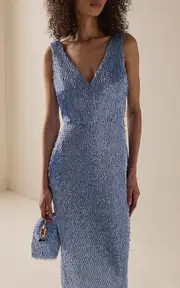 [Erdem] Sequin-embellished Midi Dress