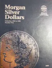 9083 Whitman FOLDER FOR Morgan Dollars 1884-1890