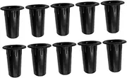 CATIEBYE 10 PCS Speaker Port Tube Bass Outlet Replacement for Enhanced Low Frequency Output Professional Appearance Easy Installation Durable Design