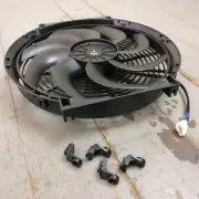1993 Chevrolet Cavalier 14 Inch Super Duty Radiator Fan cooling gpi black (for: Chevrolet)