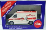 Mercedes Benz Sprinter Ambulance Rescue Baby Delivery Van 1/55 Siku 1932 MB