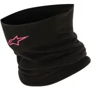 Neck Warmer Baselayer Black Fuchsia