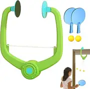 Table Tennis Kids Game - Kids Table Tennis Door Trainer Game | Door Jam Table Tennis Beginners Kit Train Sport Skills Portable Set for Study Room