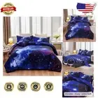 6Pcs Queen Galaxy Bedding Set - Ultra-Soft Outer Space Comforter & Sheets