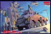 Roden Models 1/72 SCHWERER PANZERSPAHWAGEN Sd.Kfz. 231 8-Wheel Armored Car