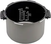 Electric Rice Cooker Inner Pot Compatible for Panasonic Pressure Cooker SR-PFG601 Inner Pot SR-S60K8 with Handle Inner Pot SR-PNG601 PS608 Replacement Pot Accessories