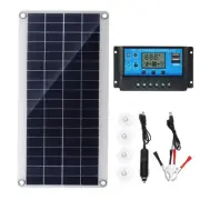 2X 10W Flexible Solar Panel Solar Cells for Car RV Boat Home Roof Van7664