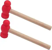 NAMOARLY 2Pcs Mallet for Fun Hammer Pounding Compact for Educational Play Tool for Hand Eye Coordination Safe Solid Construction