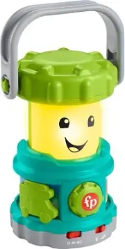 Fisher-Price Baby Learning Toy Laugh & Learn Camping Fun Lantern,Lights & Music