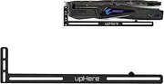 upHere Graphics Card GPU Brace Support Video Card Sag Holder/Holster Bracket Anodized Aerospace Aluminum Single or Dual Slot Cards (Black)
