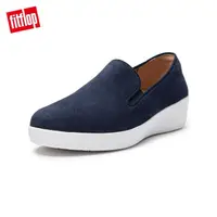 在飛比找momo購物網優惠-【FitFlop】SUPERSKATE LOAFERS 輕量