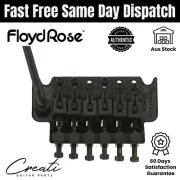 Floyd Rose Authentic Special Left Handed Tremolo Bridge & L2 Nut Complete Black