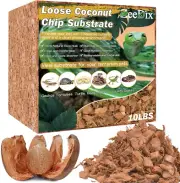 10LB Coco Fiber Chips Substrate for Reptiles 72 Quart Coconut Fiber Husk Bedding