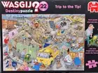 NEW & SEALED Jumbo WASGIJ Destiny 22 - A Trip to The Tip! 1000 Pc Jigsaw Puzzle