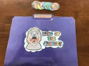 King of the Jungle! Opposites 1st grades language arts file folder game