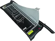 Ledah 404L A3 Paper Cutter Guillotine with Laser Guide, 10-Sheet Capacity, Metal Base, Blade Lock Protection, Black