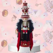 Kurt Adler Hollywood King of Hearts Alice in Wonderland Nutcracker 18.8" K55