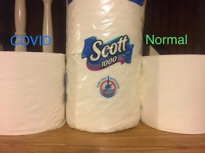 RARE 2019 PANDEMIC EDITION TOILET PAPER RARE STYLE SCRATCHY QUESTIONABLE