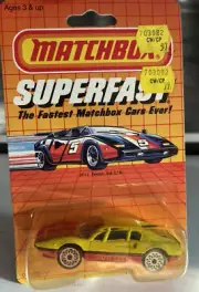Matchbox Ferrari 308 GTB / 1985 / Superfast / SF11 / On Card / Yellow Spell Out