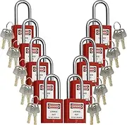 Lockout Tagout Locks, Safety Padlocks, Loto Locks Keyed Differently Lock Out Tag Out Device Plastic