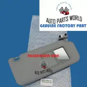 GENUINE TOYOTA 10-12 RAV4 RIGHT PASSENGER GRAY SUN VISOR M/MIRROR 74310-42462-B2 (for: Toyota)